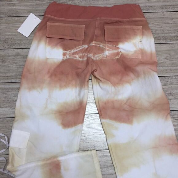💚Coming Soon💚 OH My BOD Tye dye cargos. Peach - Picture 4 of 7